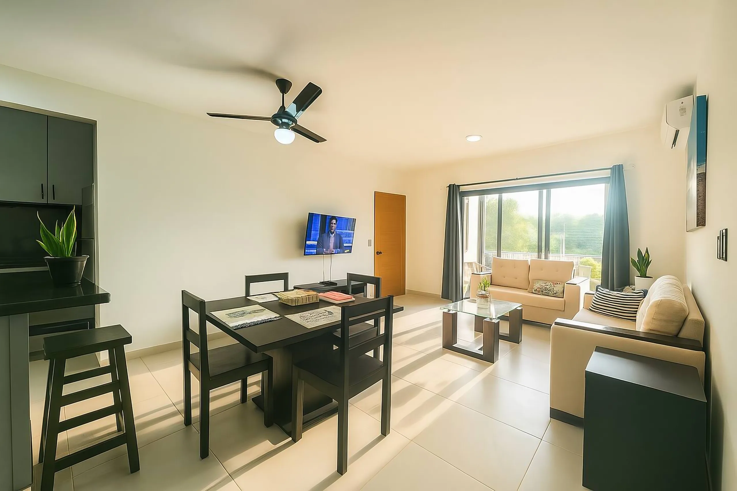 Appartement spacieux avec parking privé sécurisé